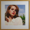 Lana Del Rey Born to Die 2012 framed album sleeve - iconic blue sky portrait photograph