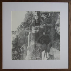 Nirvana Bleach 1989 framed album sleeve - Tracy Marander's inverted band photograph, first pressing Sub Pop