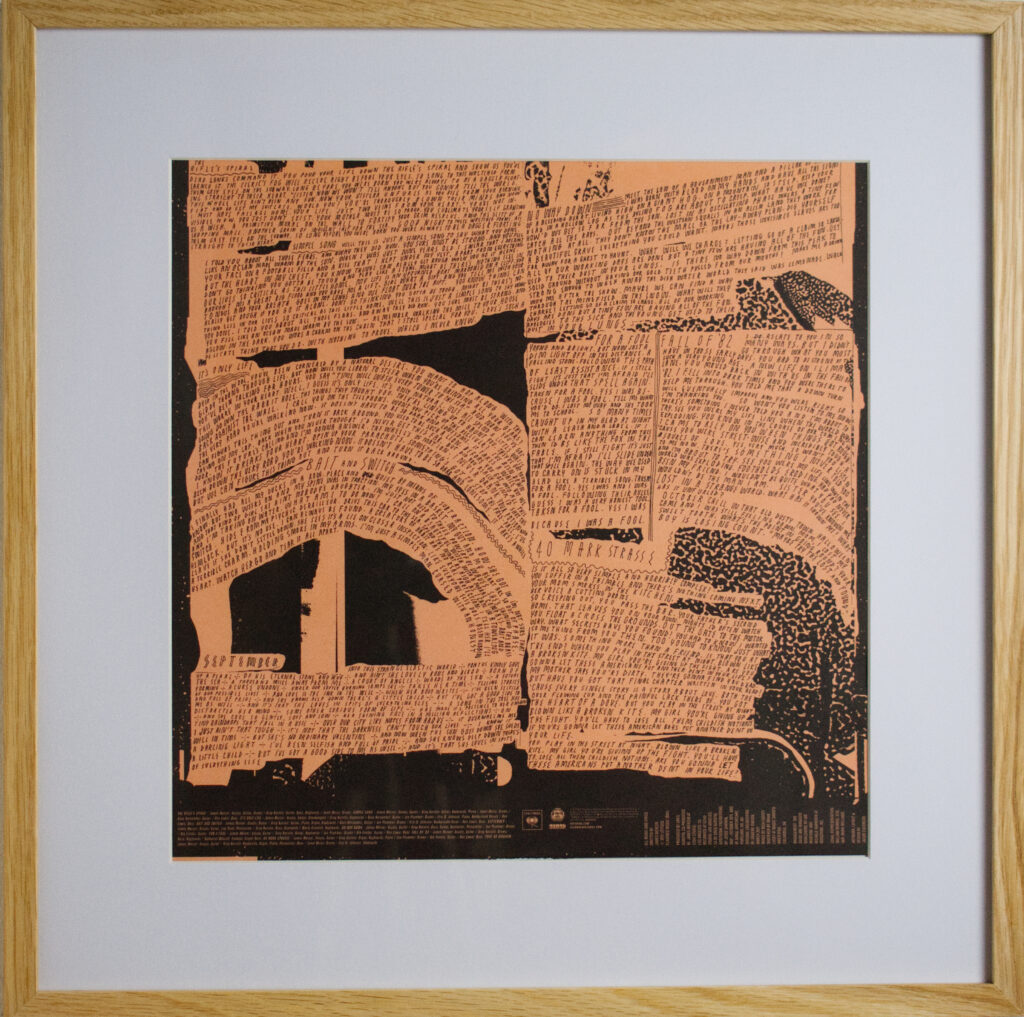 The Shins Port of Morrow 2012 framed album sleeve - Jacob Escobedo surrealist mountain artwork